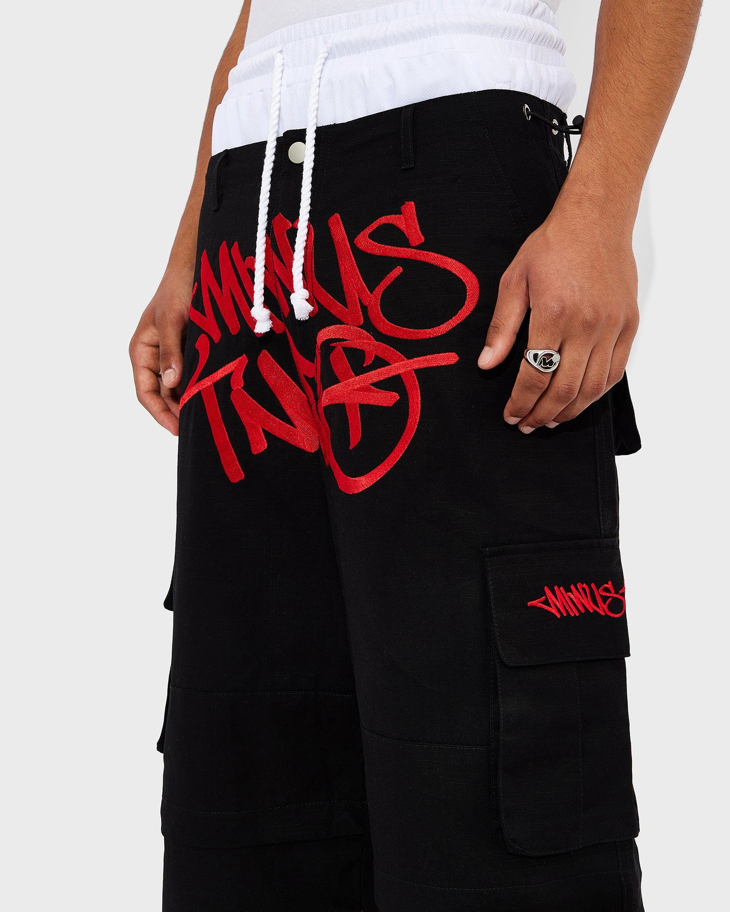 Men's Black Graff Cargos