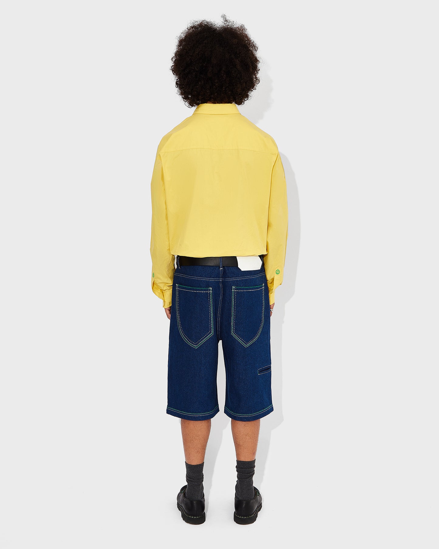 Men's Blue Arch Logo Jorts