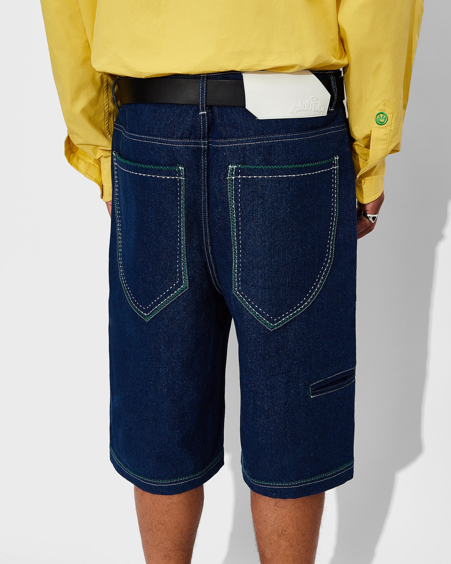 Men's Blue Arch Logo Jorts