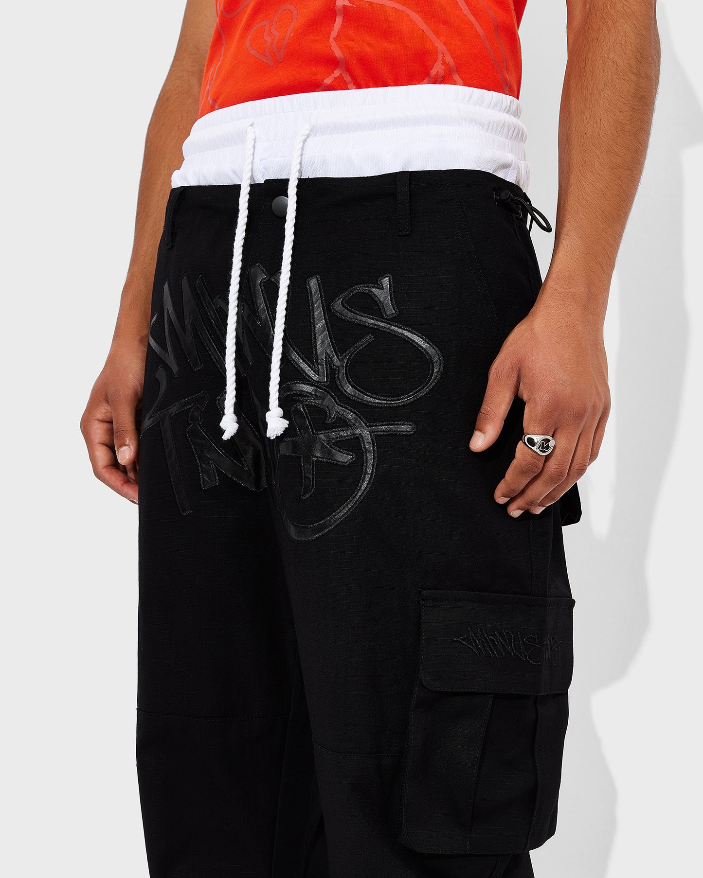Men's Black Graff Cargos