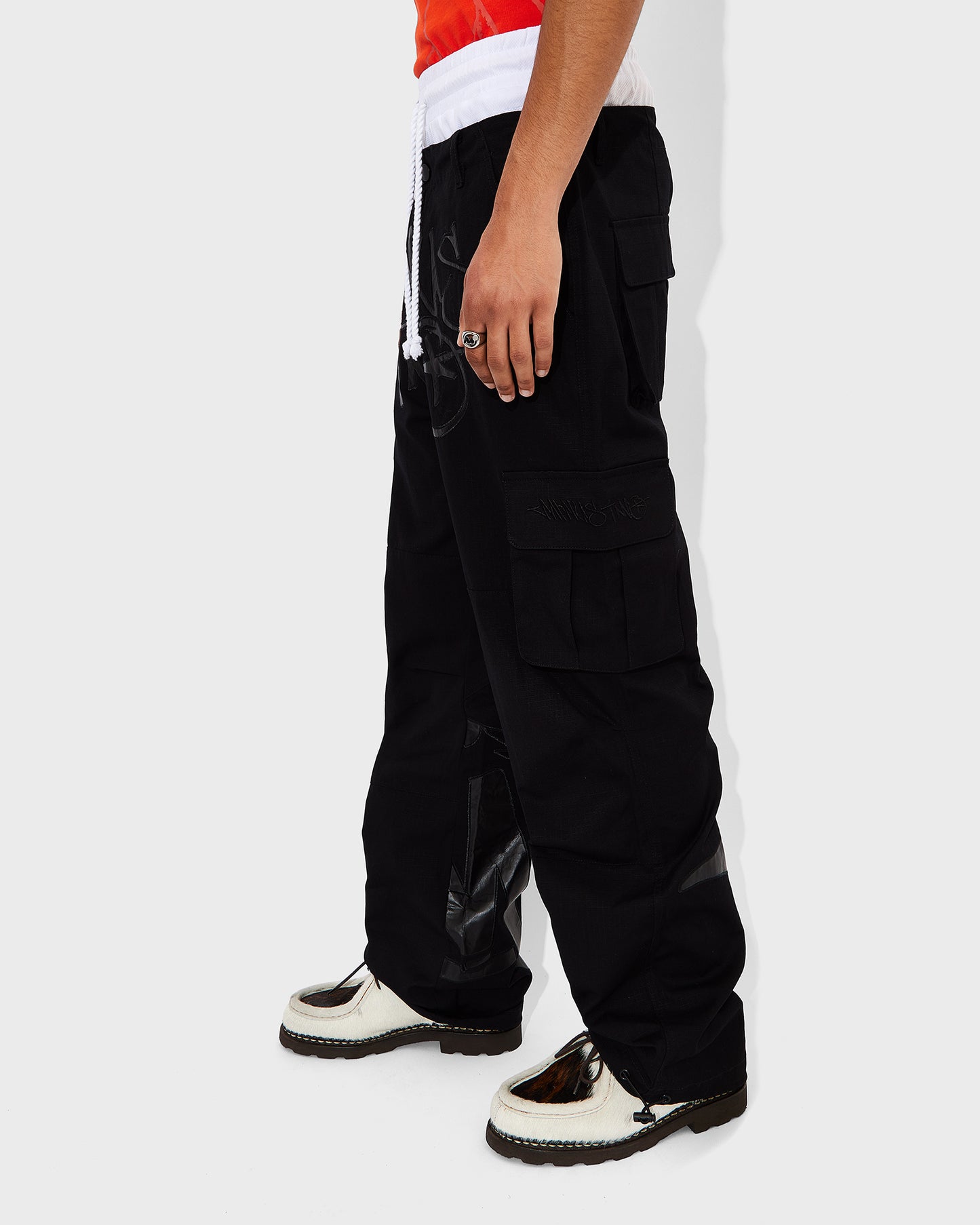 Men's Black Graff Cargos