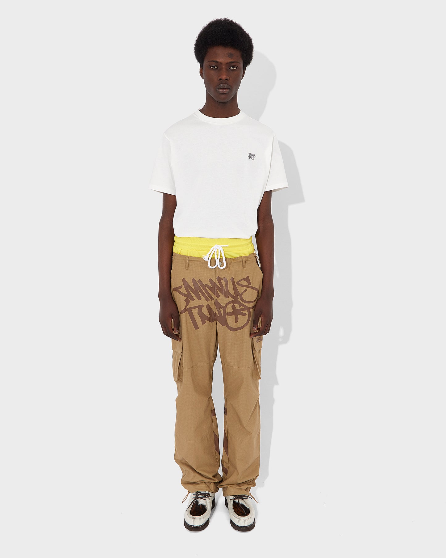 Cargos Graff beiges (logo marron)
