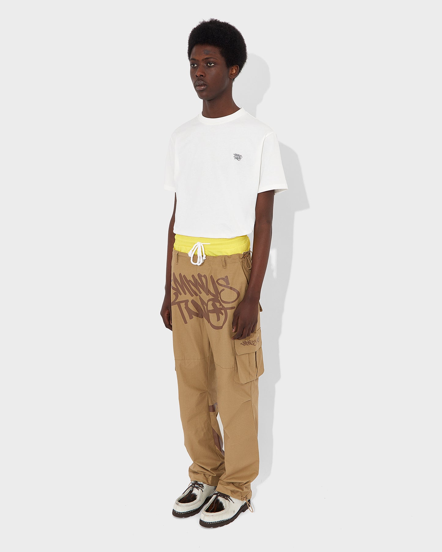Cargos Graff beiges (logo marron)