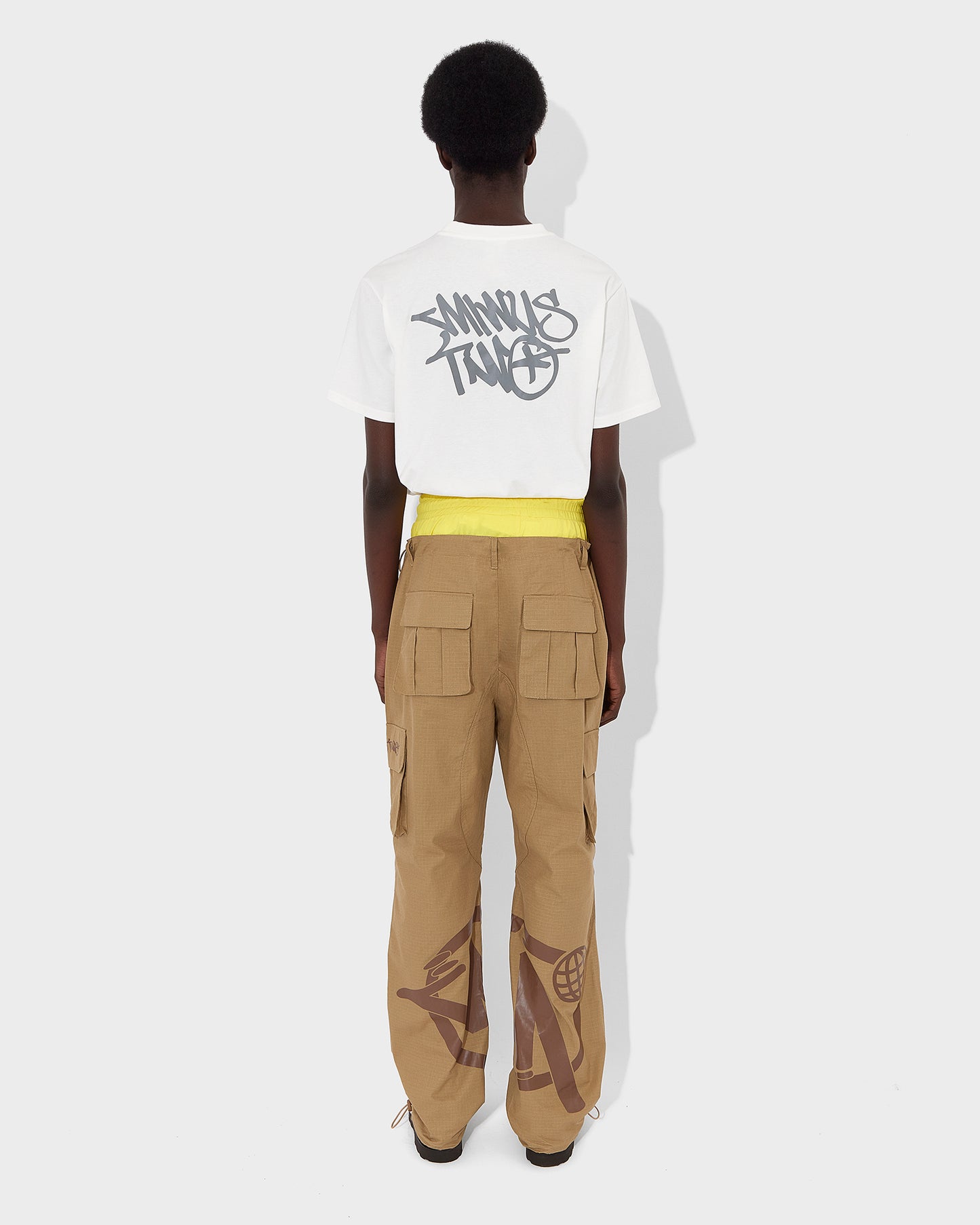 Cargos Graff beiges (logo marron)