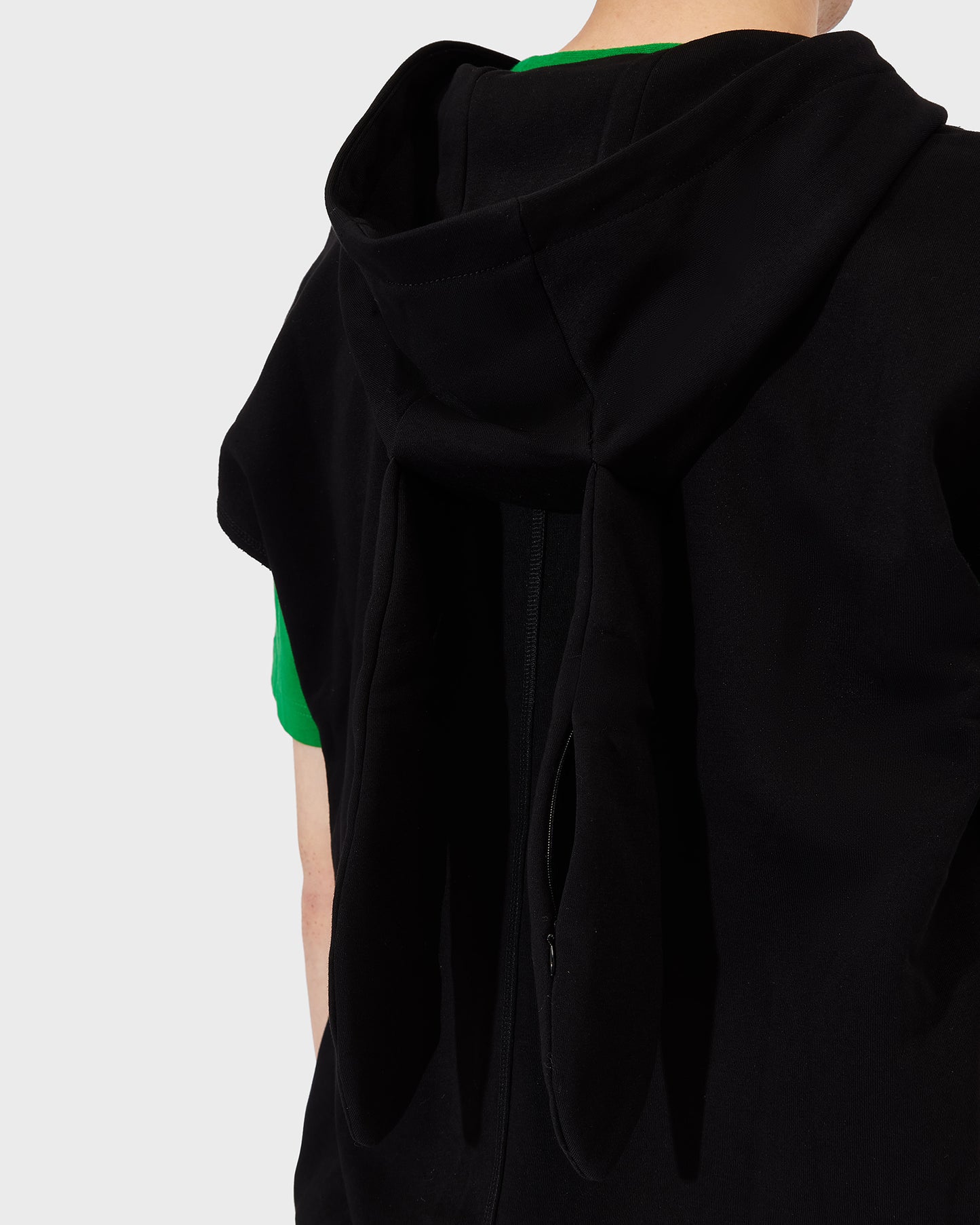 Men's Bunny Sleeveless Hoodie