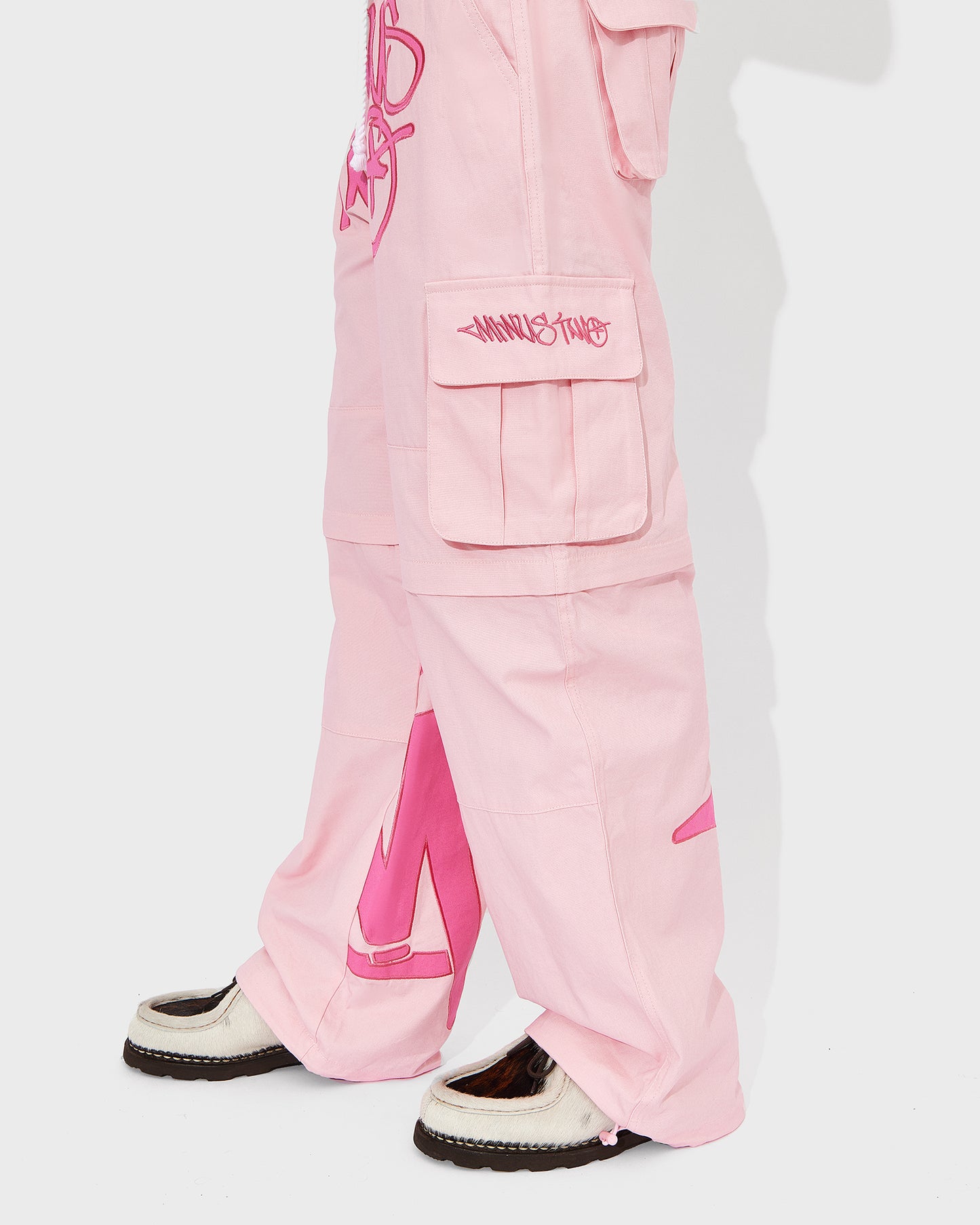 Men's Pink Graff Cargos