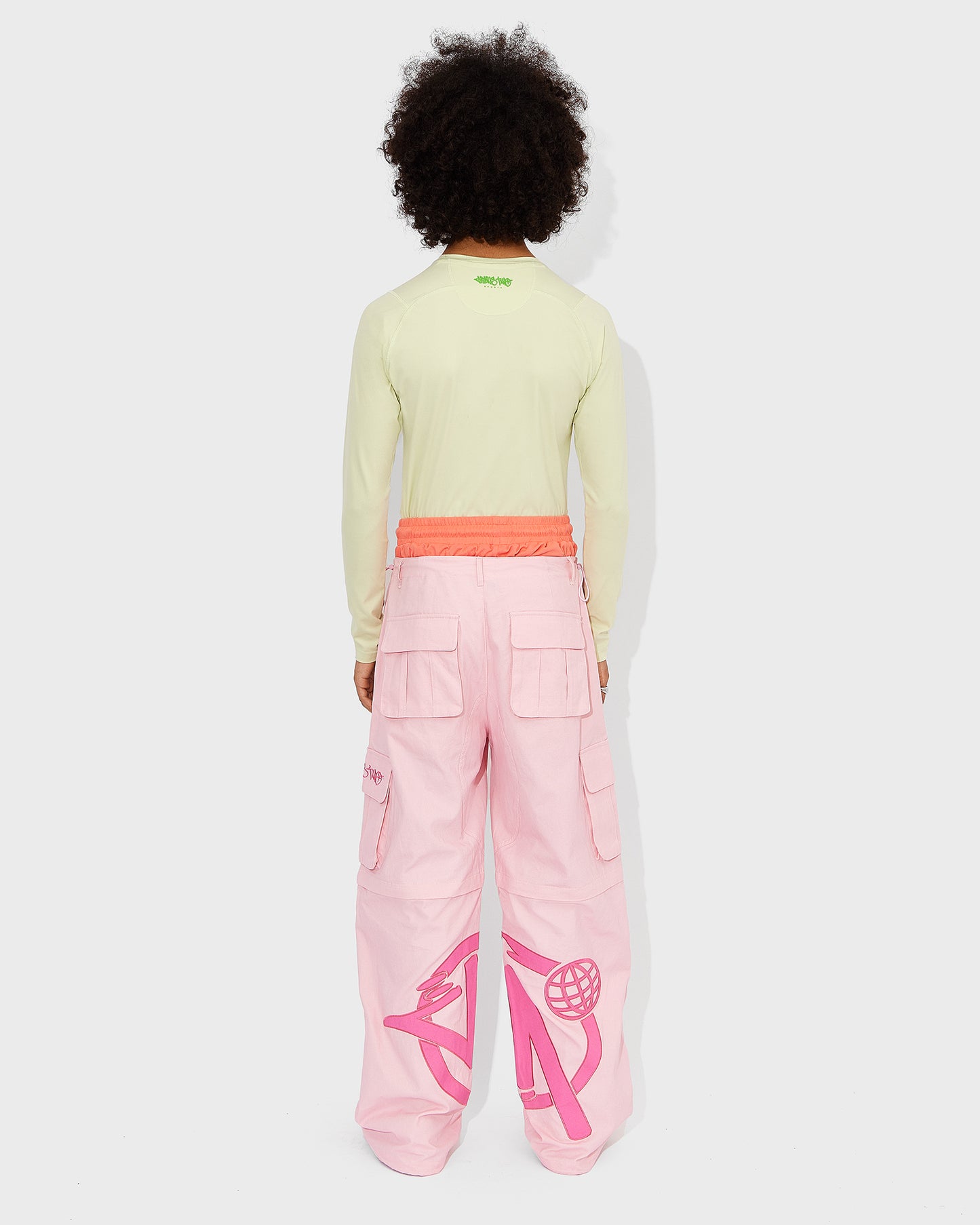 Men's Pink Graff Cargos