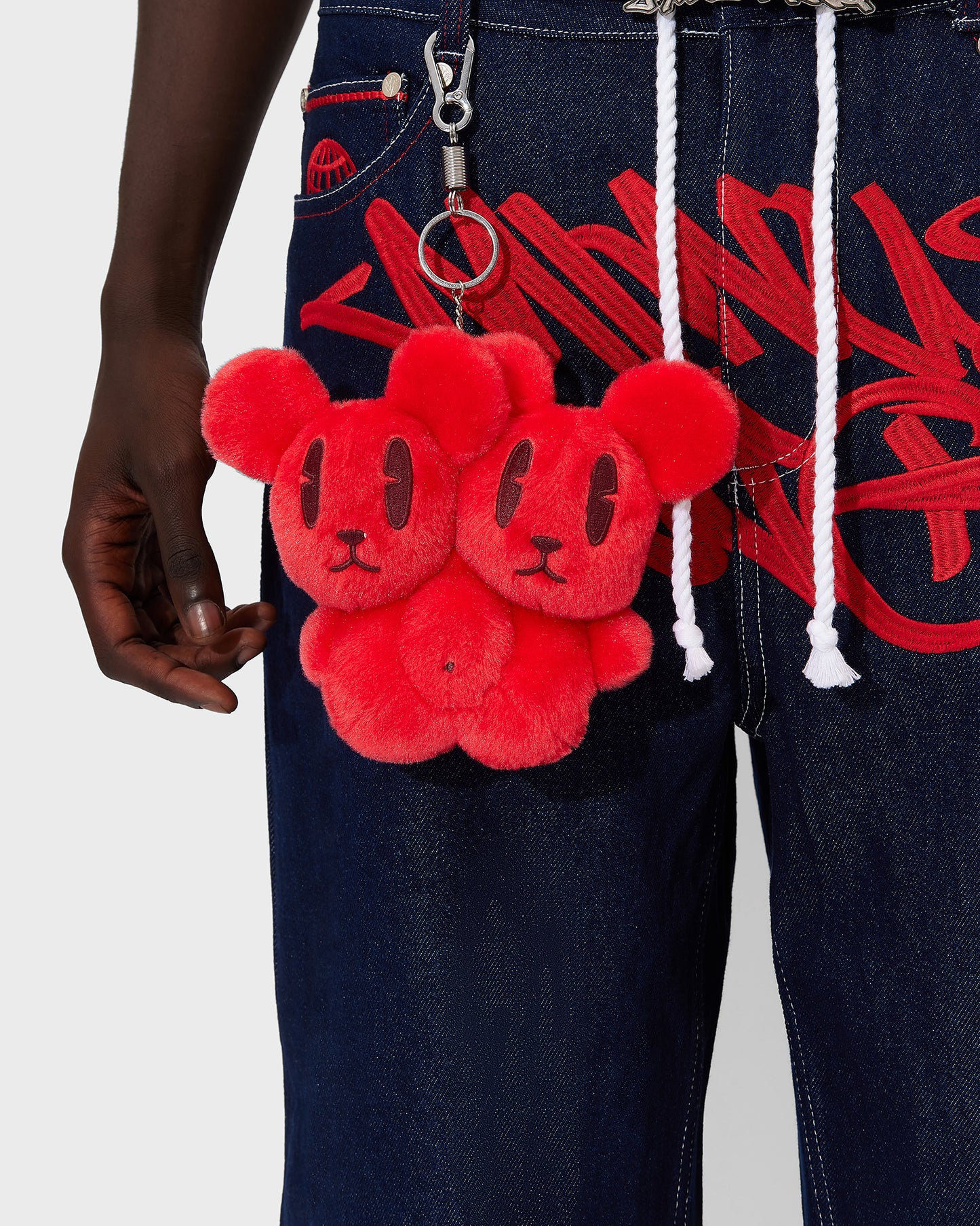 Blue Graff Jeans Red Logo