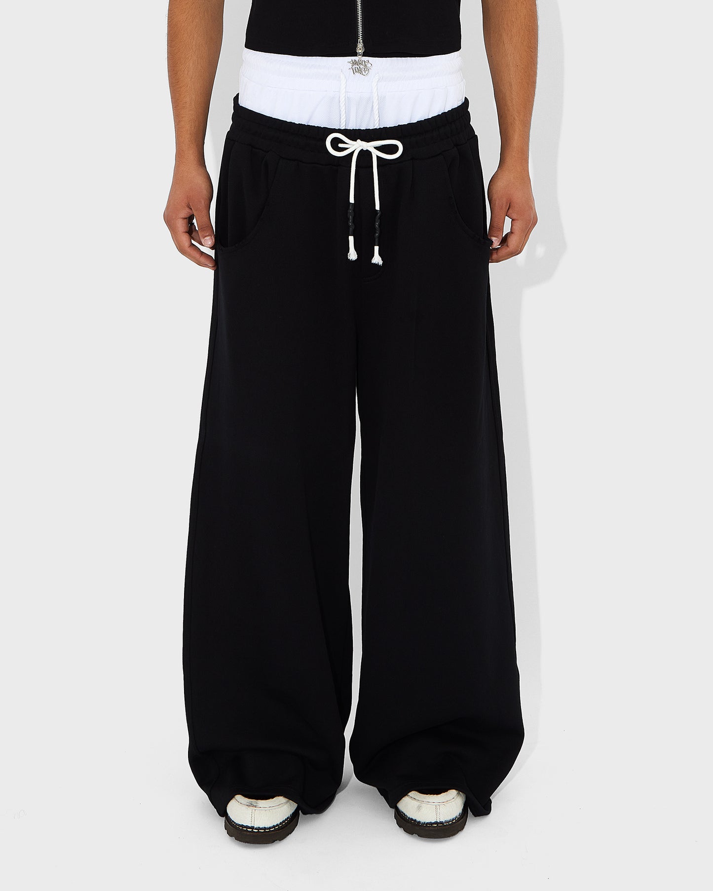 Crown Logo Joggers (Purple Logo)