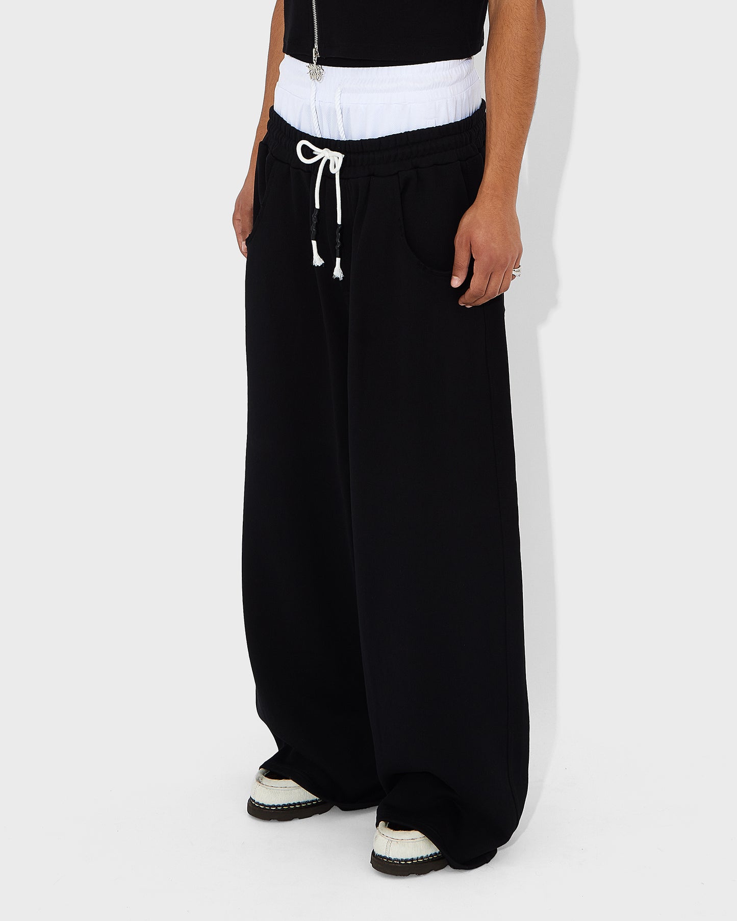 Crown Logo Joggers (Purple Logo)