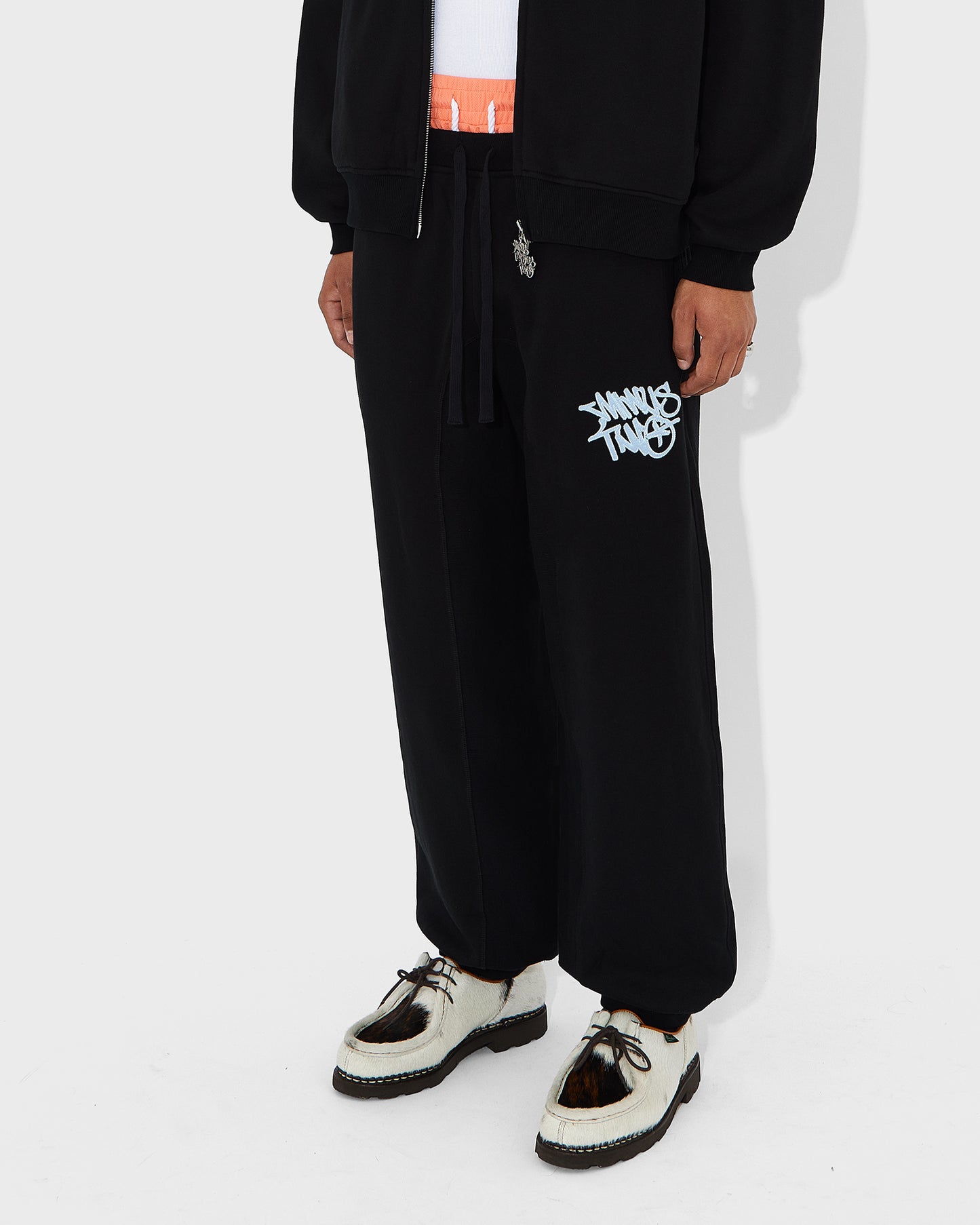Stack Blue Logo Joggers