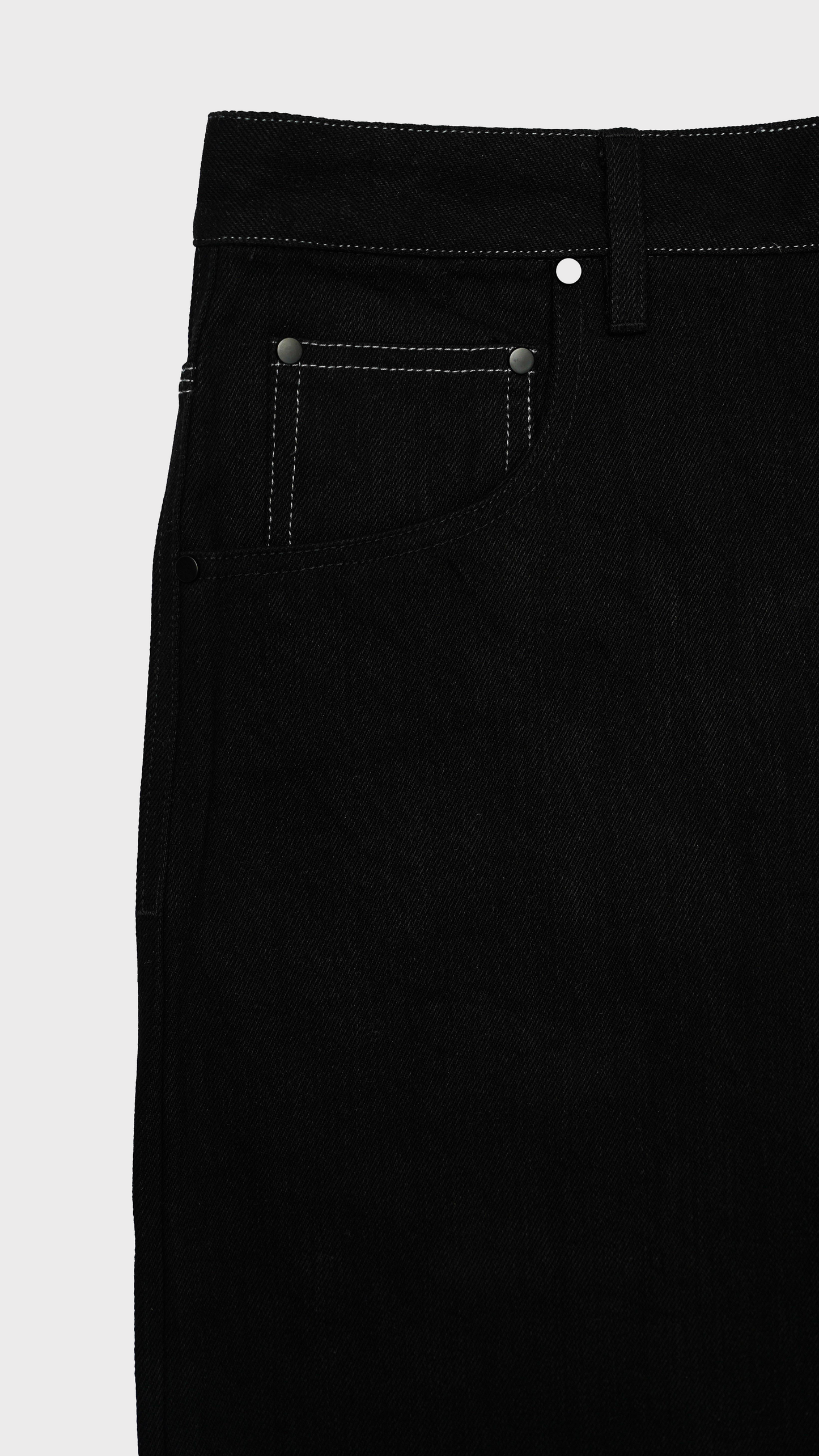 Jean super baggy avec logo couronne