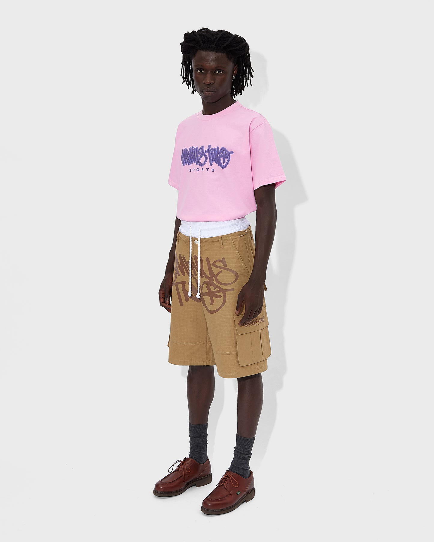 Unisex Pink Sports Tee