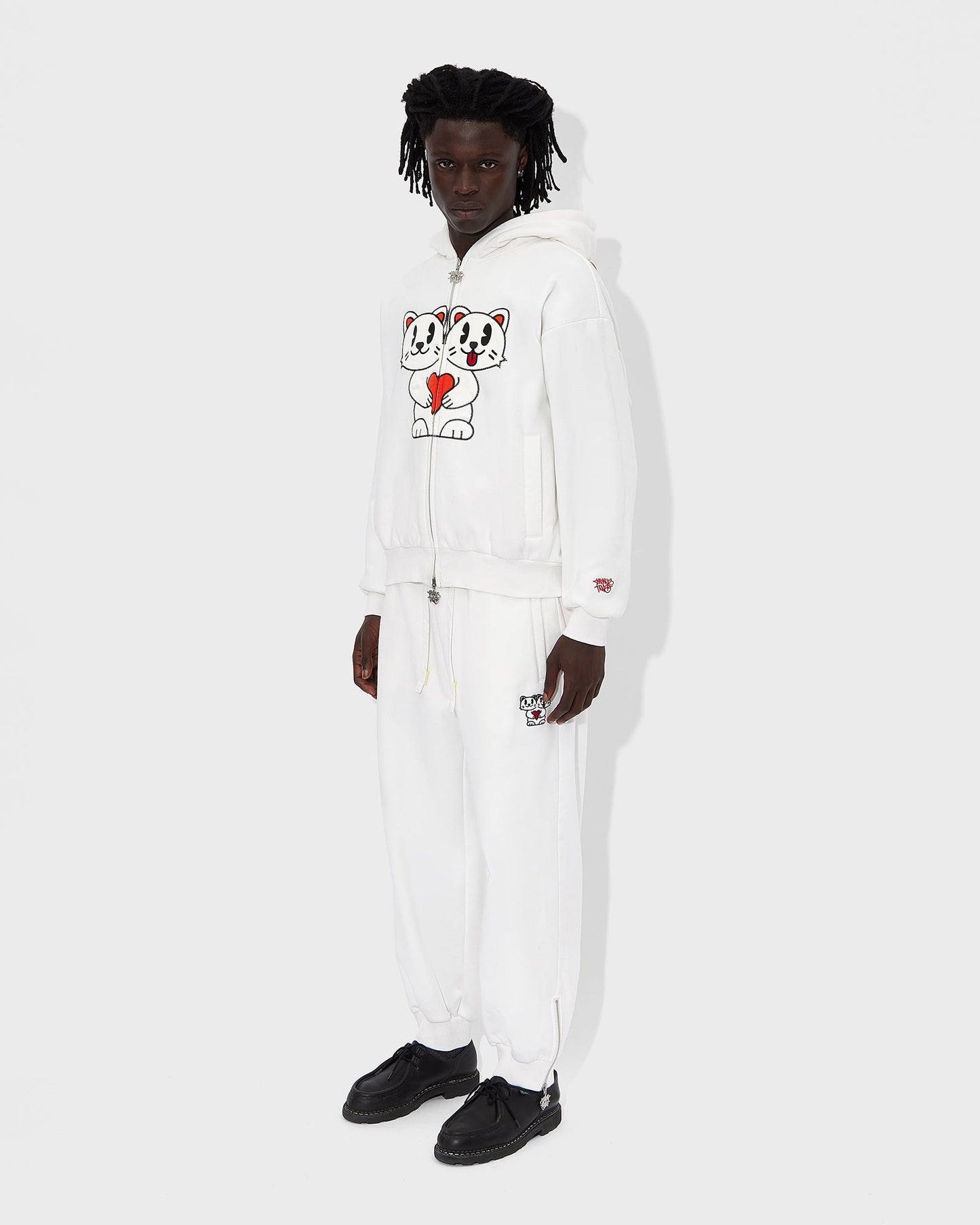 White Kitty Hoodie