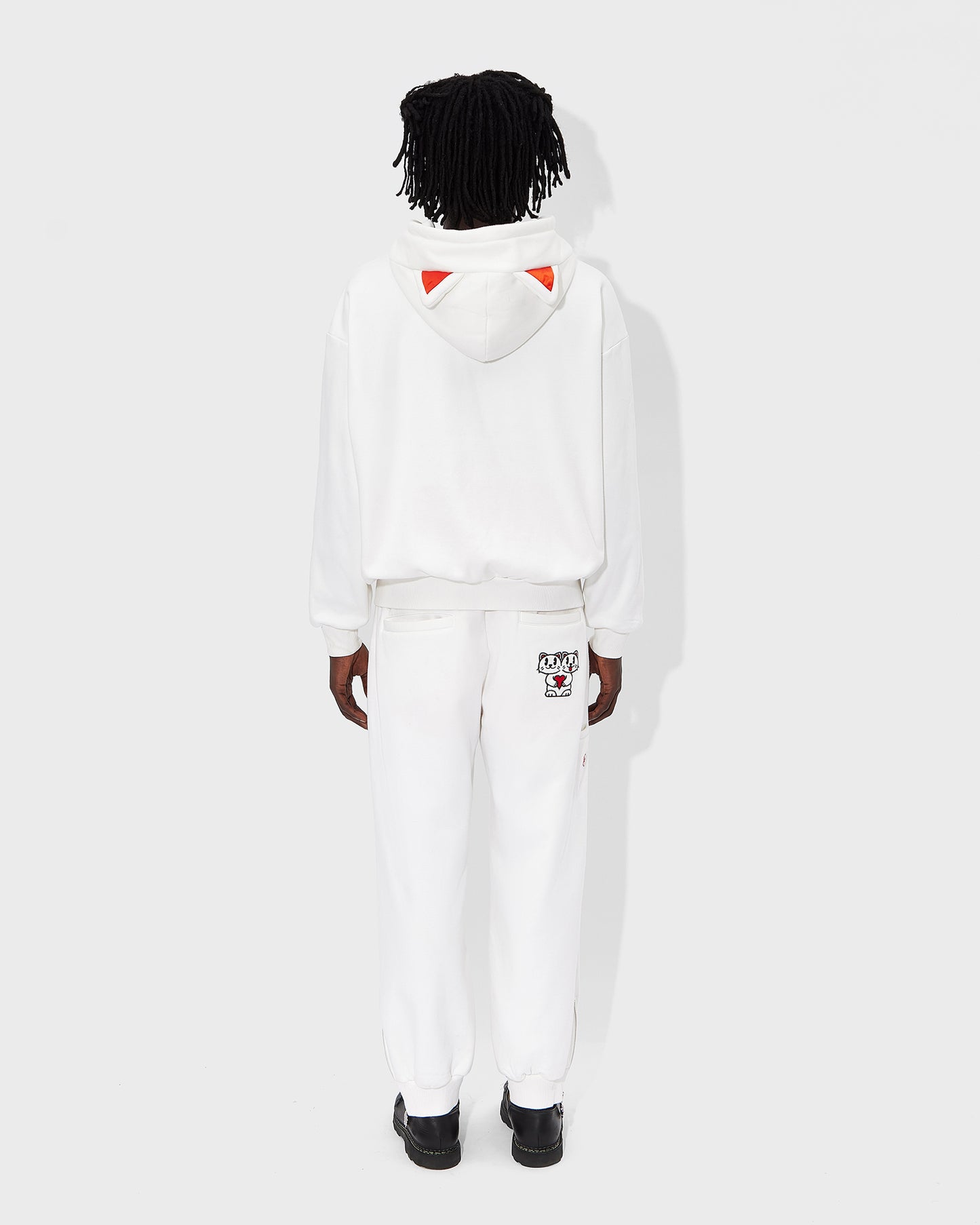 White Kitty Mascot Tracksuit