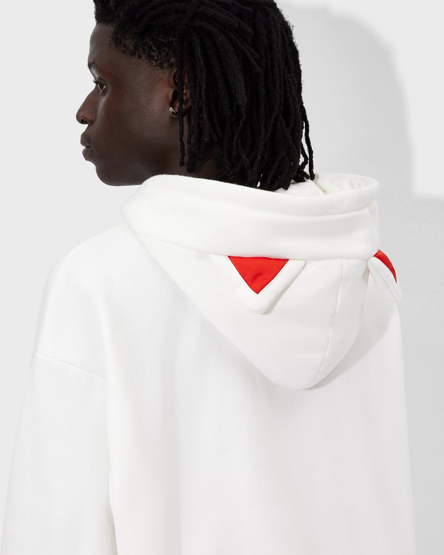 White Kitty Hoodie