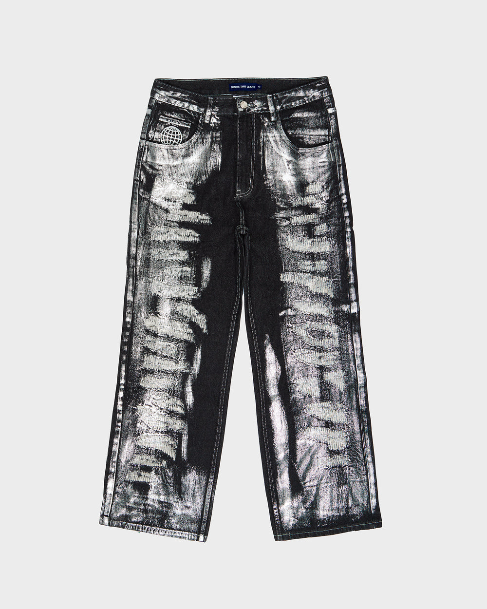 Foil Stain Classic Jeans