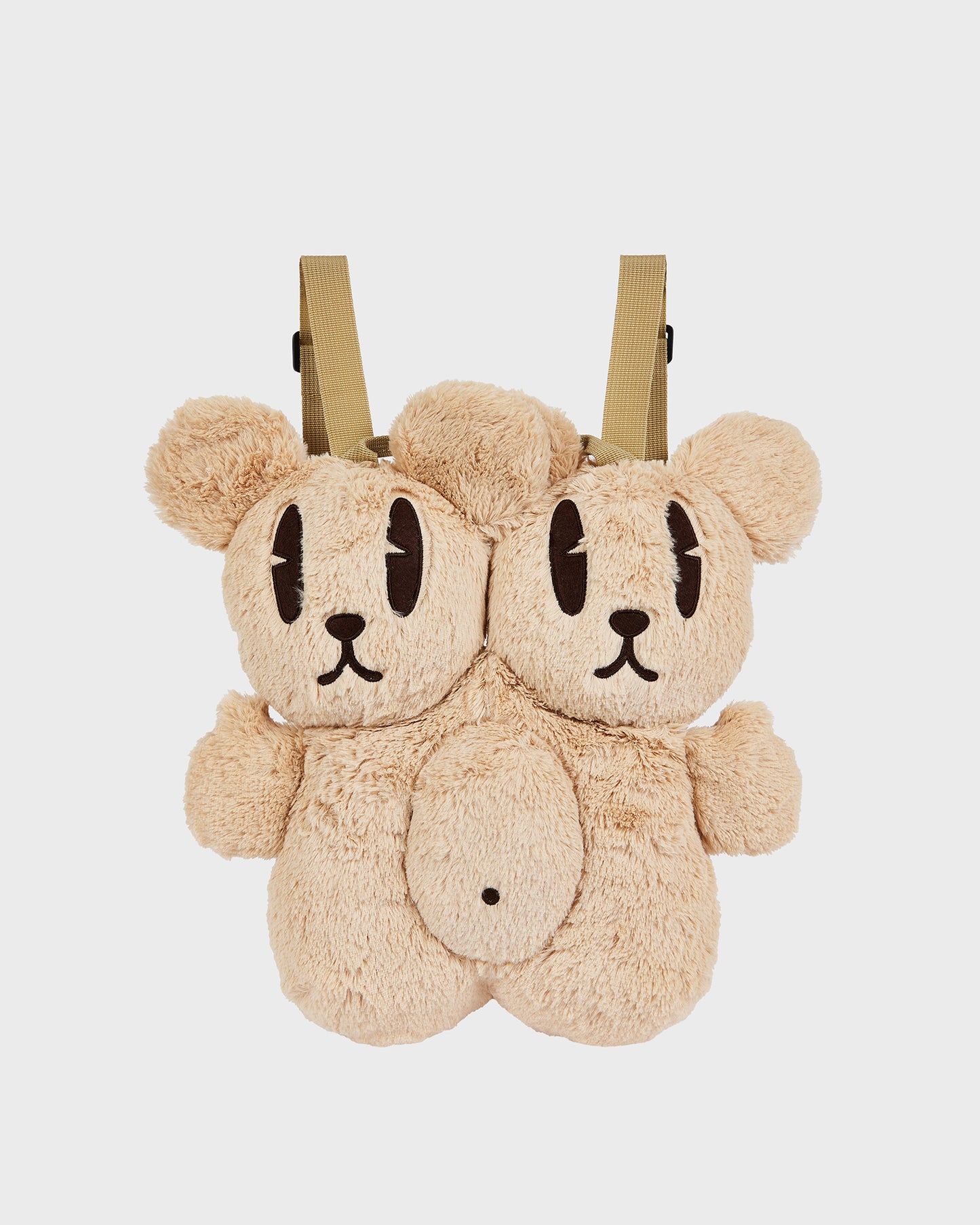 Beige Teddy Mascot Bag