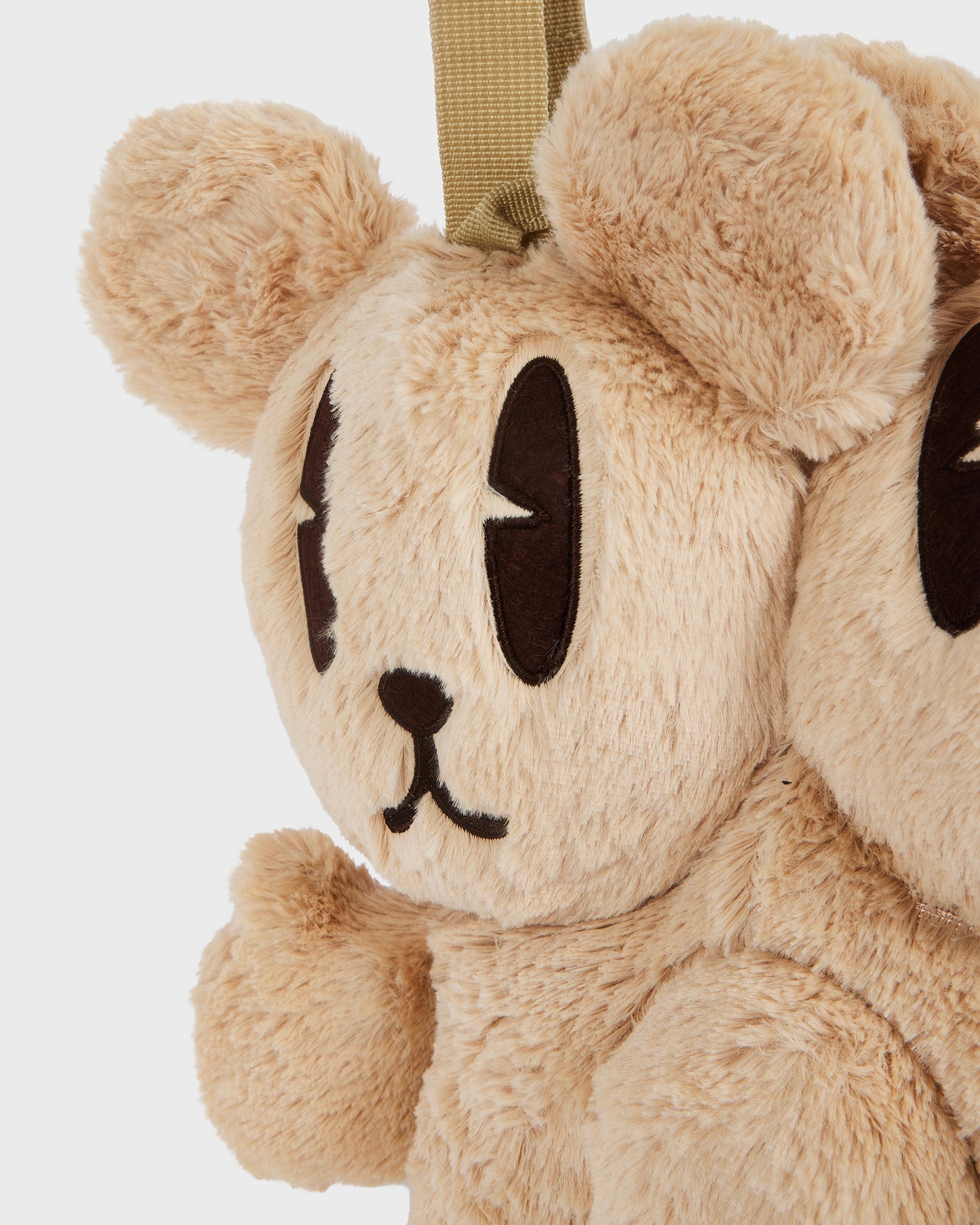 Beige Teddy Mascot Bag