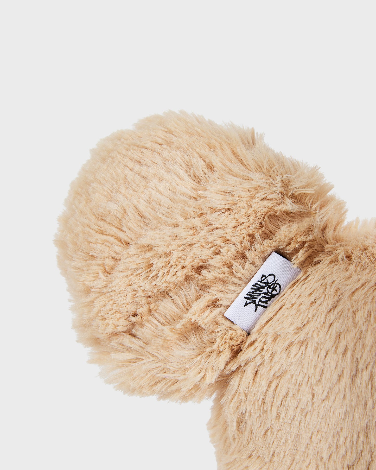 Beige Teddy Mascot Bag