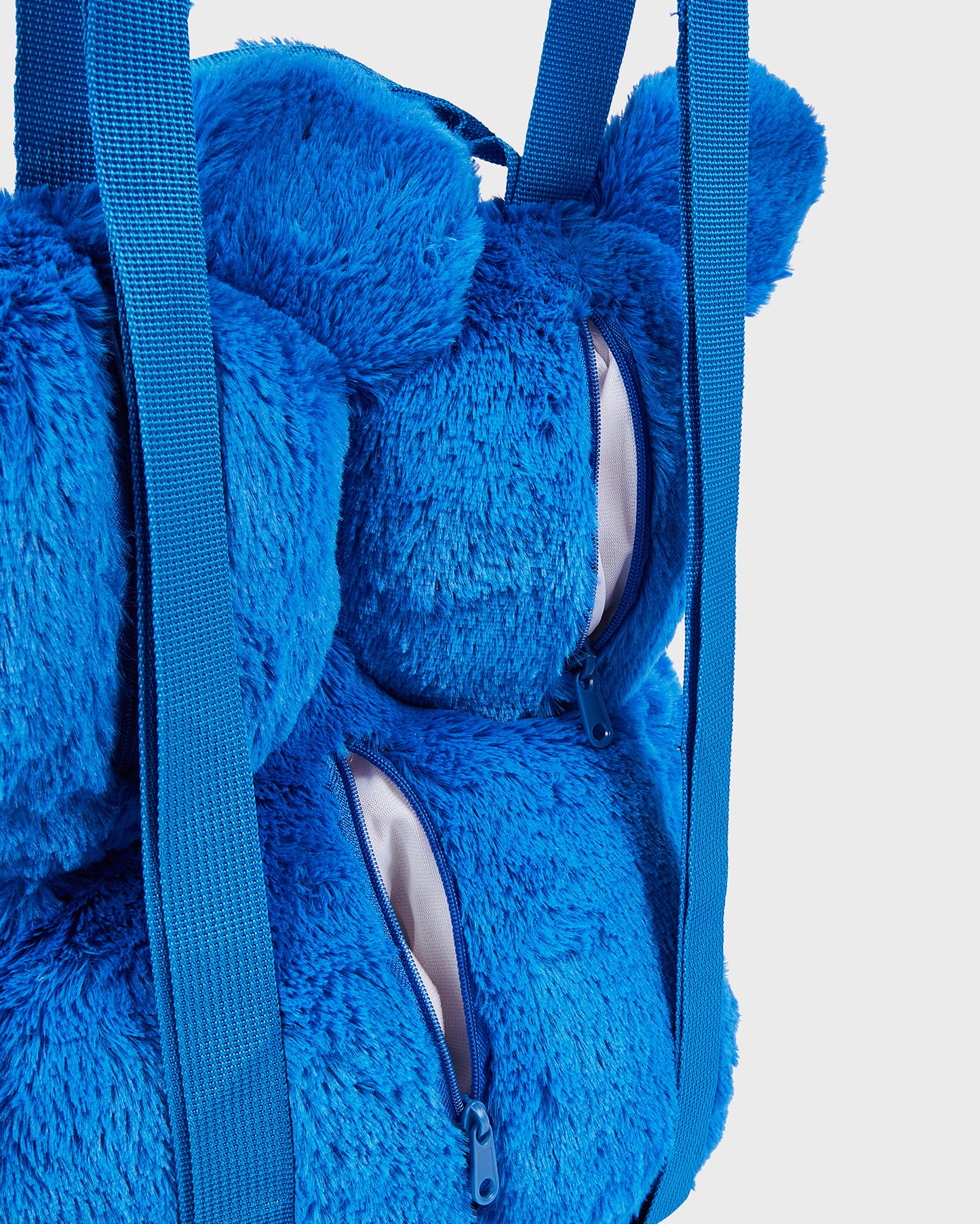 Blue Teddy Mascot Bag