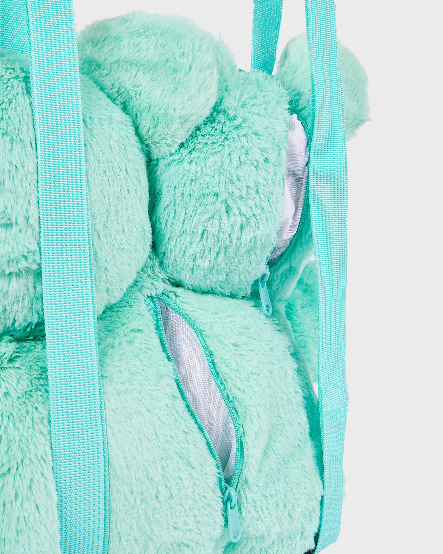 Green Teddy Mascot Bag