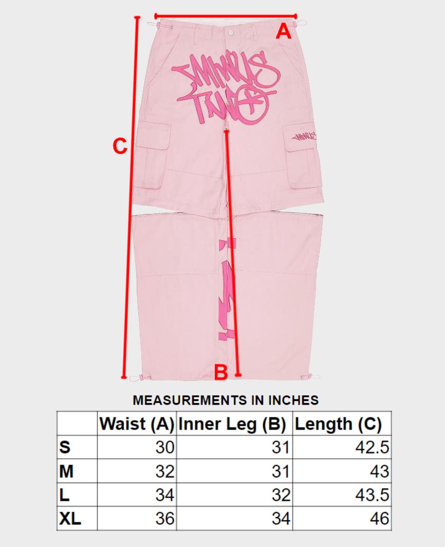 Cargos Graff roses convertibles