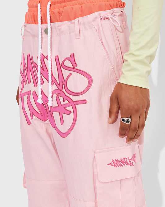 Men's Pink Graff Cargos 