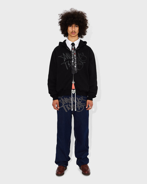 Blue Graff Jeans (Grey Logo)