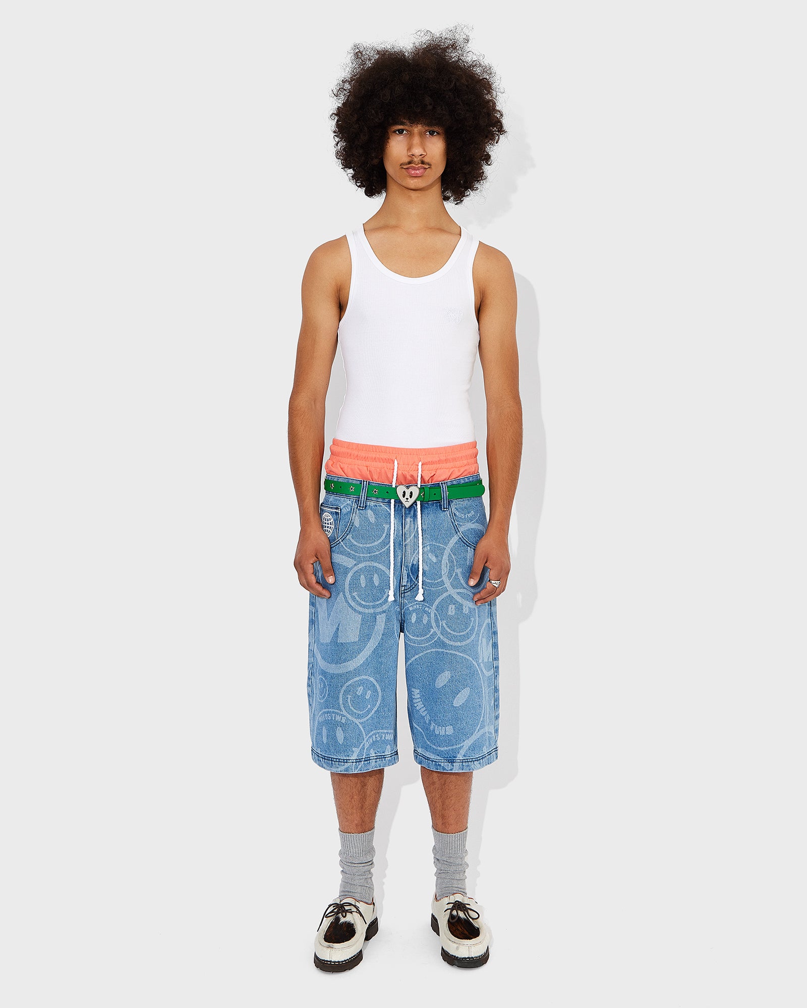 Smiley Jorts (Blau)