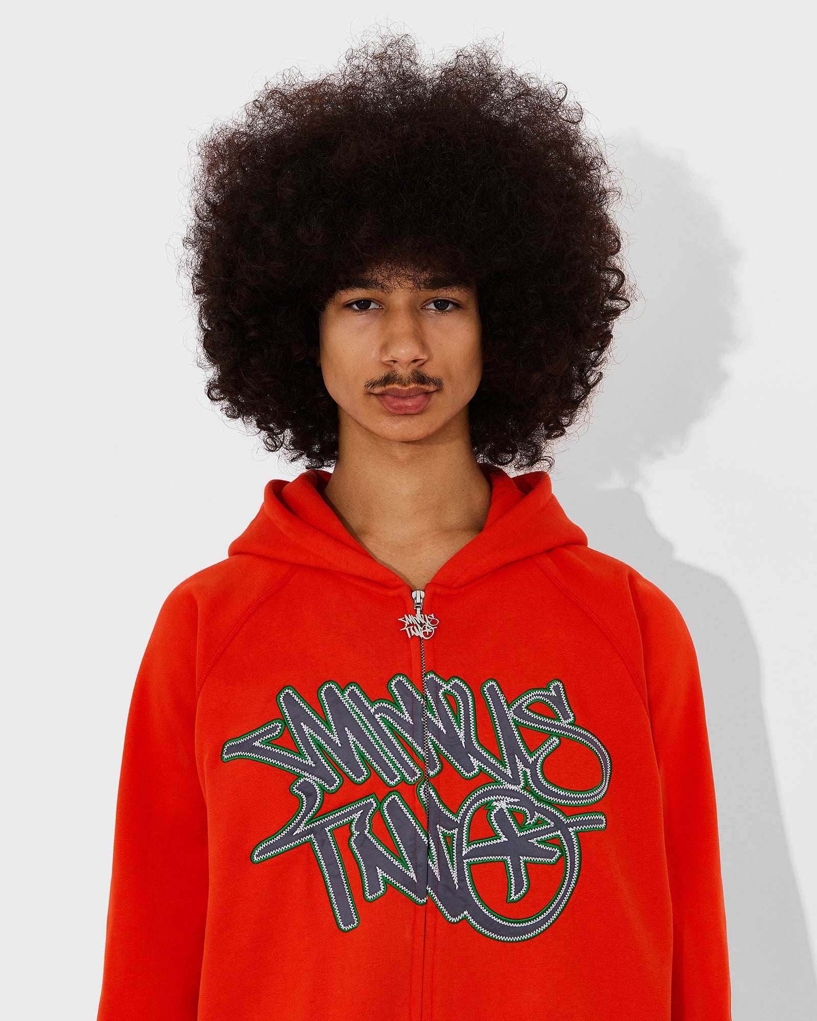 Stack Orange Logo Hoodie
