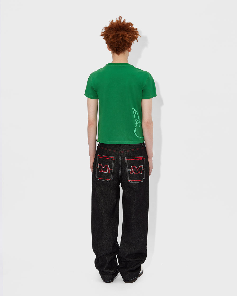 Red Stitch Classic Jeans