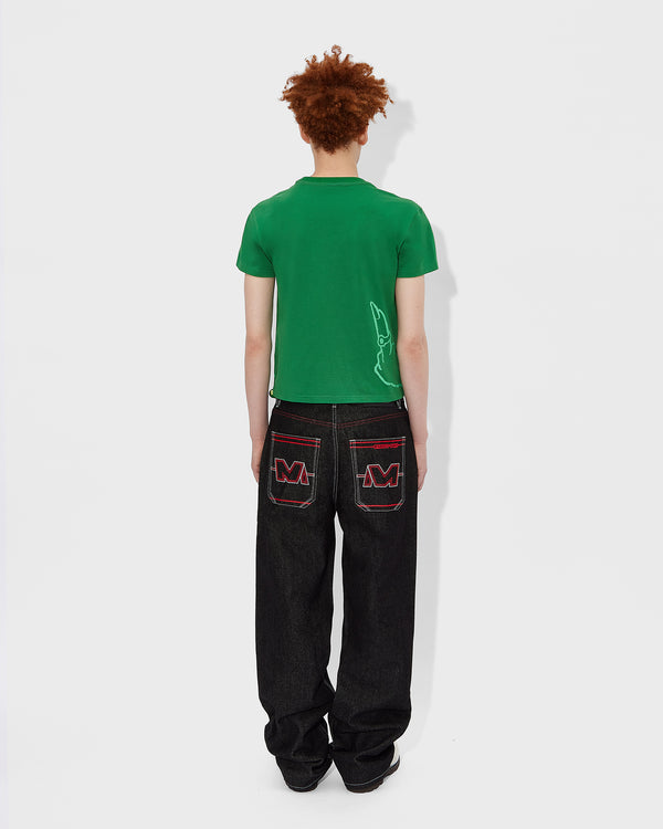 Red Stitch Classic Jeans