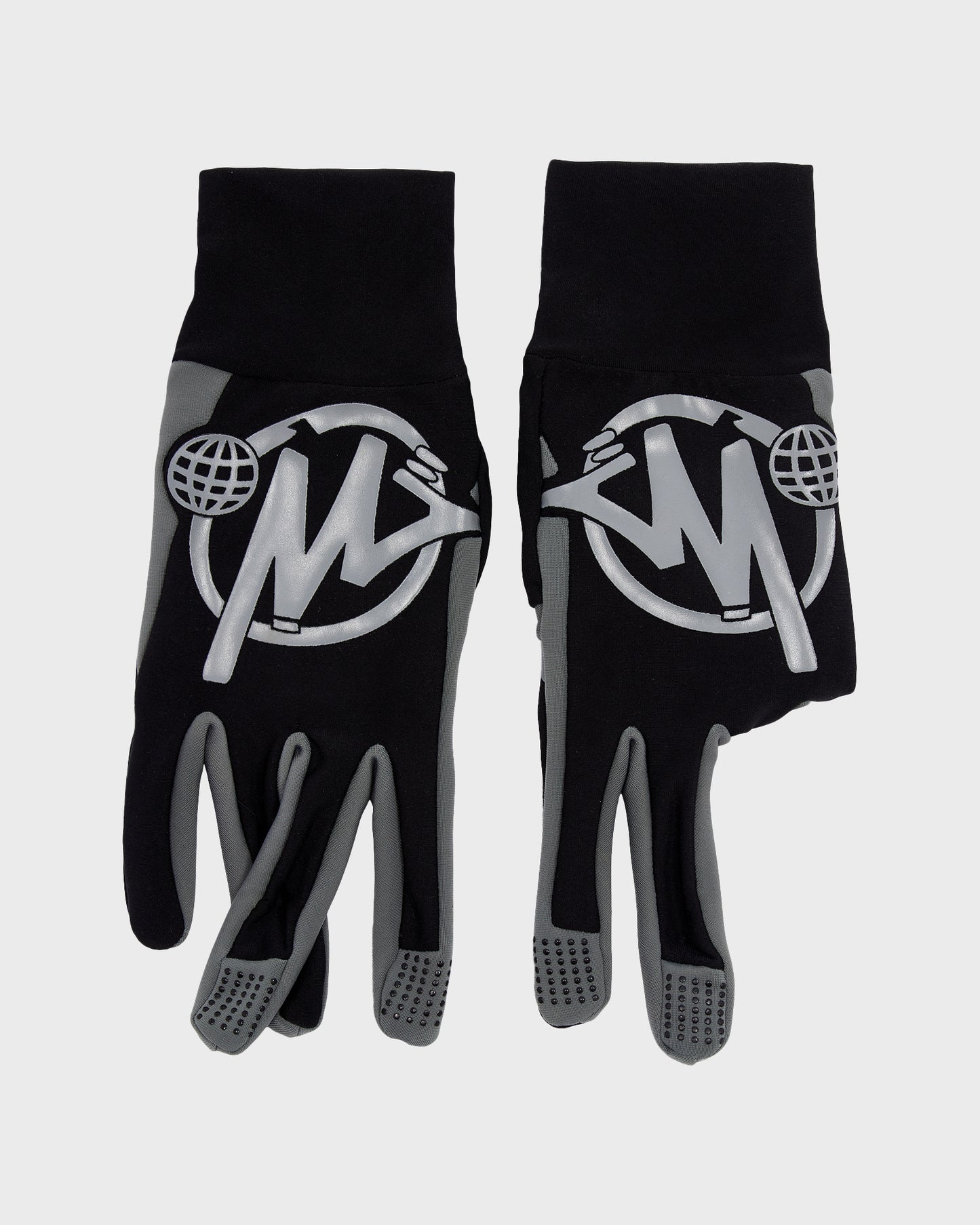 Grey Graff Gloves