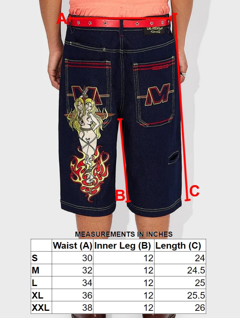 Crux Twins Jorts