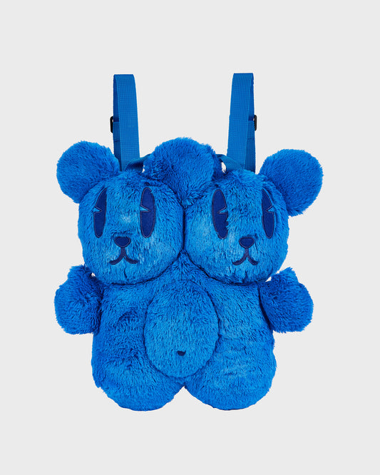 Blue Teddy Mascot Bag