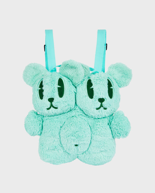 Green Teddy Mascot Bag