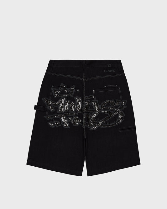 Crown Logo Jorts (Black Logo)