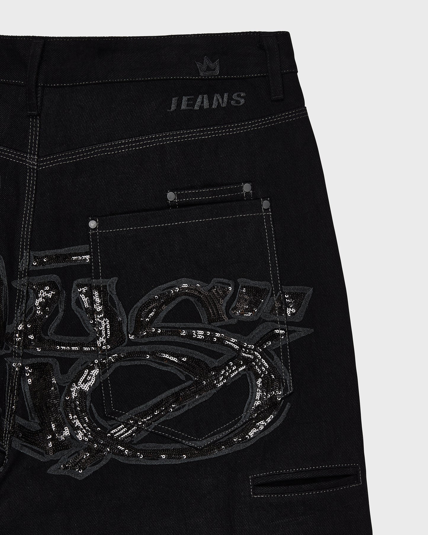 Crown Logo Jorts (Black Logo)