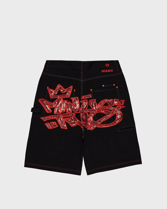 Crown Logo Jorts (Red Logo)